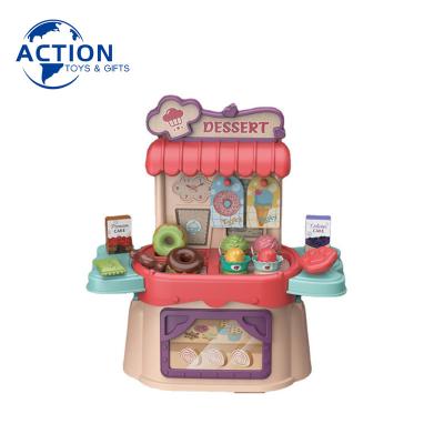 China PP factory price mini children's kitchen household appliances kitchen tableware kindergarten play house small toy simulation for sale