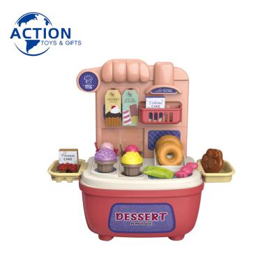 China 2022 PP Simulation Kitchen Cooking Kitchen Toy Pretend Play Set Child Girl Pan Food Aliba Online Shopping for sale