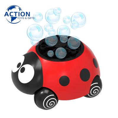 China 2022 Plastic 2000+ Automatic Bubble Bubble Machine Tiny Octopus Soap Blower Maker For Kids Baby Indoor Outdoor Bath Bubble Toy for sale