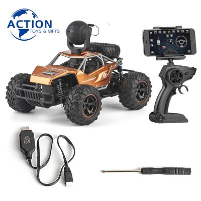 China Speed ​​2022 Size 1/14 Metal Camera 4WD FPV 2.4G RC Remote Control Cars, Long Range Wireless Wifi RC Car With Dual Camera Mode Speed for sale