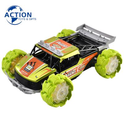 China High Speed ​​Stunning Design&Price 1:12 Wheel Explosive Stunt Car High Speed ​​Remote Control Toy Off-Road Vehicle With Light And Music for sale