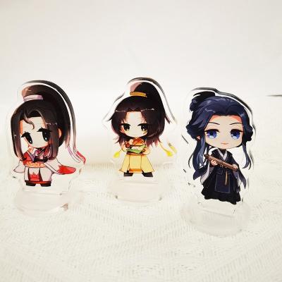 China Popular Custom Clear Transparent Acrylic Standee Eco-friendly Printed Anime Plastic Acrylic Standee for sale