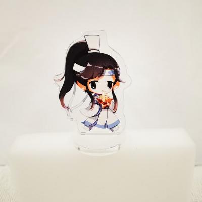 China Wholesale Eco-friendly High Quality Clear Acrylic Standee Anime Key Chain Charms Cartoon for sale