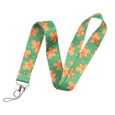 China Promotional Gift Customized Loose Polyester Neck Lanyards Eco - Friendly With Custom Logo for sale