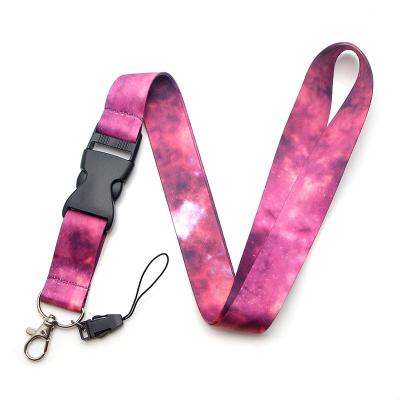 China Promotional Gift Custom Loose Sublimation Security Key Chain Lanyards With Logo Custom Polyester Lanyard for sale