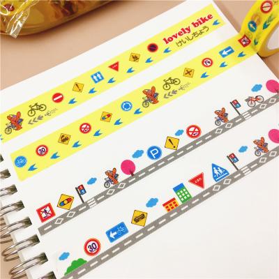 China Custom Printed Waterproof Washi Tape Set Decorative Diy Craft Washi Tape for Kids Adults Diary Planner for sale