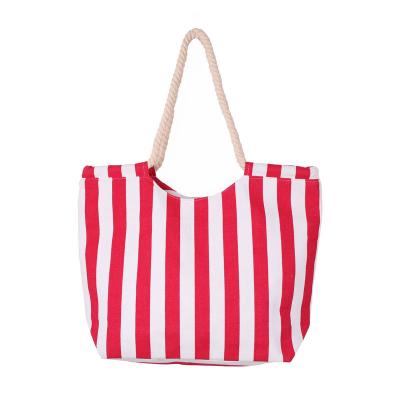 China 100% Reusable Designers Canvas Bag Canvas Rope Handle Tote Bag Logo Printed Eco Large Custom Canvas Eco-Friendly Bag for sale