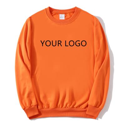 China Anti-wrinkle White Hoodies Sweatshirt Brand Print Crewneck Pullover Unisex Hoodies Mens Custom Logo for sale