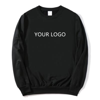 China Custom Logo Printed Wholesale Blank Men's Hoodies Anti-Wrinkle Simple Black Pullover Hoodie for sale