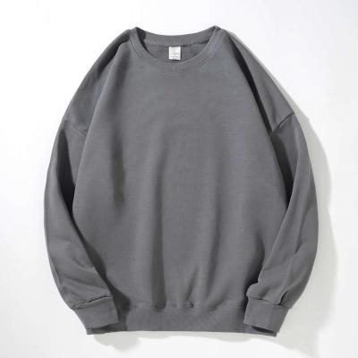 China Warm Men's Hoodies Sweatshirts Crewneck Brand Anti-wrinkle Long Sleeve Plain Custom Oversized Pullover Hoodie for sale