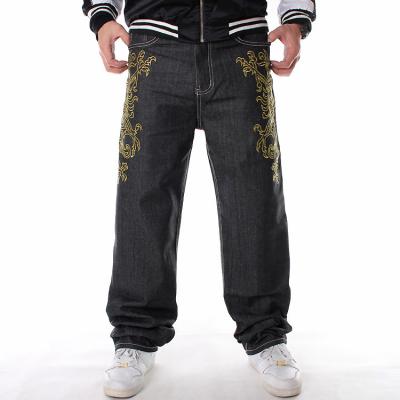 China Fashion Men's Plus Size Jeans Streetwear Hiphop Skateboard Plus Size Jeans Mens Skateboard Pants Jeans for sale