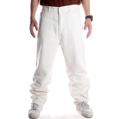 China Plus Size Men Pants Jeans Designer Baggy Men Fashion Loose Pants White Pants Jeans for sale