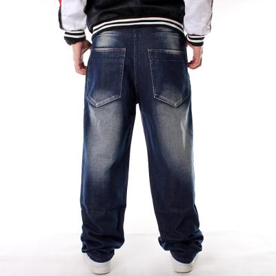 China 2021 Plus Size Men Jeans Pants Fashion Jeans Loose Hip Hop Streetwear Boy's Jeans for sale