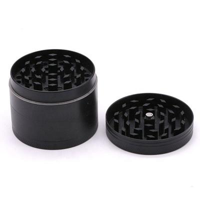 China Wholesale Custom Tobacco Herb Grinder Logo Black Aluminum Metal Spice Industrial Equipment for sale