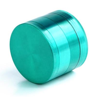 China Factory Equipment Wholesale Metal Aluminum Alloy 40Mm 50Mm 55Mm 63Mm 4 Layers Portable Herb Grinder Custom Color Herbal Grinder for sale