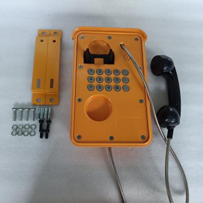 China Marine Tunnel Coal Mine KNTECH Heavy Duty Phone Waterproof Dustproof Industrial Telephone For Power Station KNSP-09T2S for sale