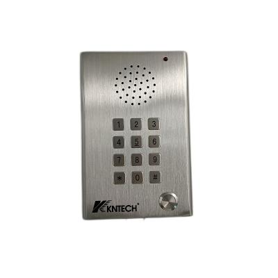 China Stainless steel or cold rolled steel wholesale wall mounted intercom clean room dust protected telephone with flat keypad KNZD-29 for sale