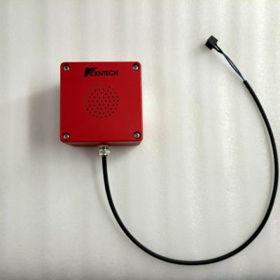 China Sound Alarm Waterproof Red Loudspeaker Industrial Standard Coated Steel Body Wall Mount IP66 90 - 120 dB (A) Ring Outdoor for sale