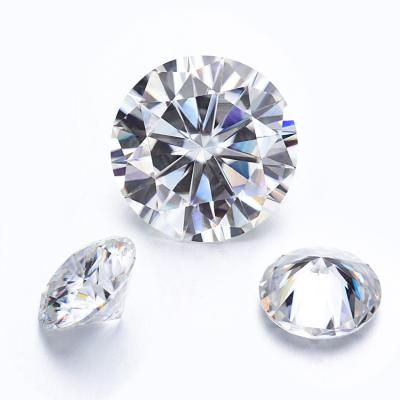 China 0.8mm to 3mm lab color game or fire created around brilliant HPHT cut diamond for sale