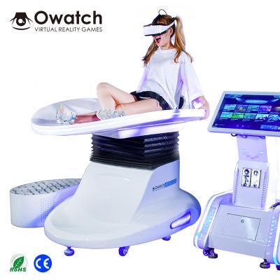 China 2019 Newest Theme Park Technology Virtual Reality VR Cinema Equipment VR Simulator Seat Cinema 9d VR Slide 1 for sale