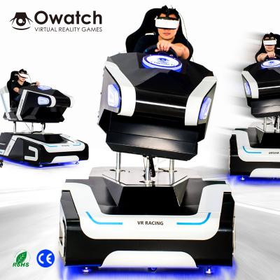 China 2019 New Design VR Racing Car, Driving VR Game Machine For VR Theme Park 215 x 125 x 180cm for sale