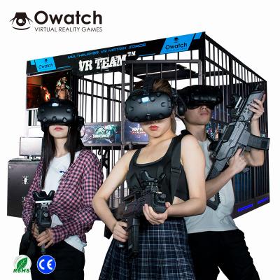 China Newest Hot Selling Indoor Metal Iron Cage VR Shooting Simulator for sale