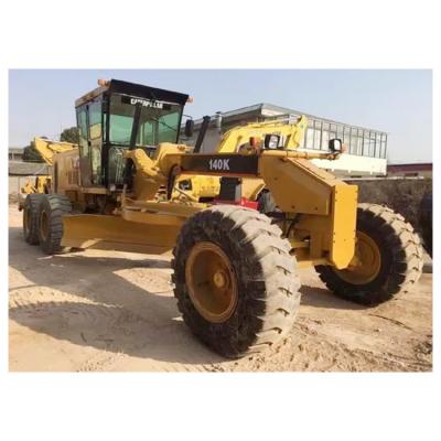 China High Quality Used Building Material Stores Motor Grader CAT 140K Crawler Type Used Cotepillar Motor Grader for sale