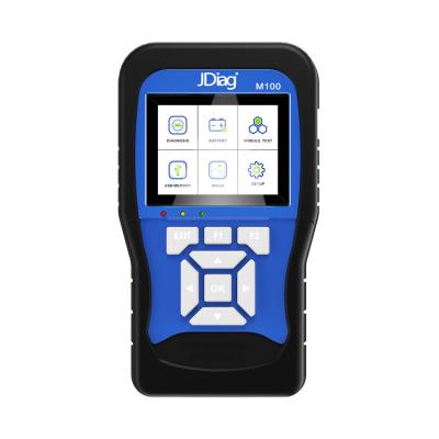 China Manufacture Service Light Motorcycle Scanner Tool Full Set M100 Jdiag Topdiag TP100 Diagnostic Version Fit for sale