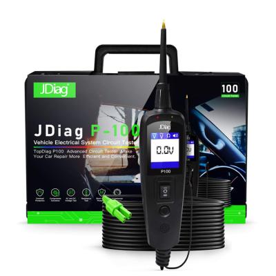 China Pro JDiag Universal Power Cars New Generation P100 Electrical Circuit System Tester Power Sensor USA Warehouse for sale