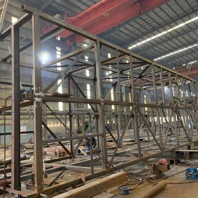 China Frame Part Steel Structure Frame Skid For Offshore Equipment Support for sale