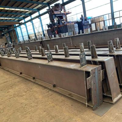 China Industrial Prefab Q355 Light Steel Structure Beam For Warehouse 11 Meters for sale