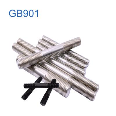 China High Reliability Power Chemical Galvanized Black Studs M4 Internal Thread Stud Fully Threaded Stud Bolt for sale