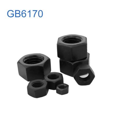 China High Reliability GB6170 Automotive Industry Type 1 Hex Threaded Nut Plastic Custom Brass Hex Nut for sale