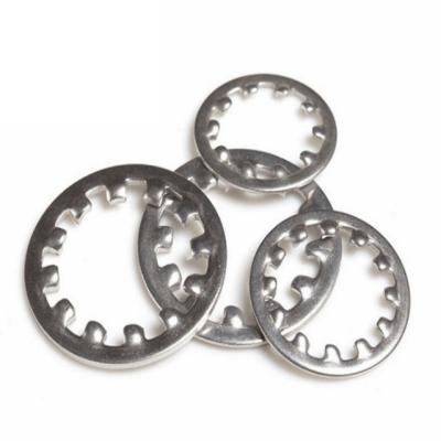 China High Reliability DIN6797J Spring Washer Stainless Steel 304 Washers Wave Shaped Internal Lock Washer for sale