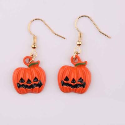 China Other 2021 Halloween Horror Coffin Witch Drop Earrings For Women Hallowmas Costume Party Cosplay Drop Earring Jewelry for sale