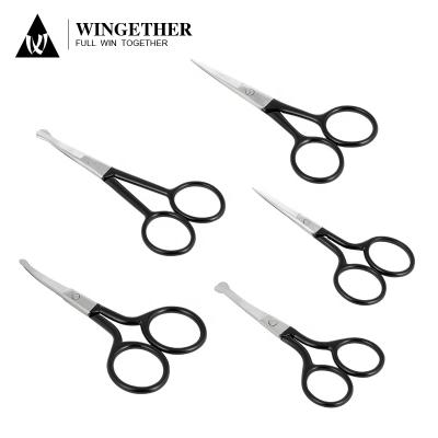 China MR GREEN Supplier Wingether Amazon Best Selling High Quality 5 Pcs Set All Stainless Scissors Cuticle Scissors Nail Scissors for sale