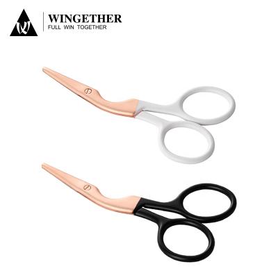 China MR GREEN Supplier Wingether New Design Contracted Bird Shape Professional Scissors Stainless Steel Cuticle Nail Scissors for sale