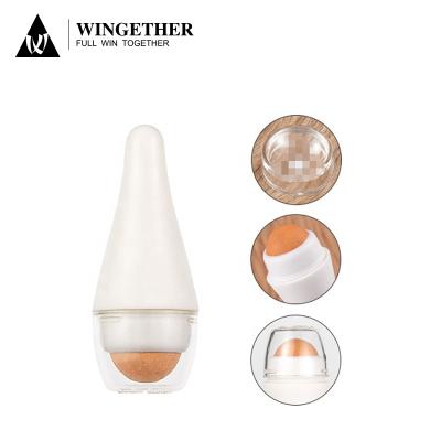 China Amazon Eco-Friendly Best Wholesale Oil Control Roller Facial Oil Absorbing Volcanic Roller Summer Facial Care Tool For On-the-go for sale