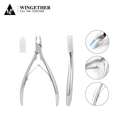 China Wholesale Nail Nipper Cuticle Cuticle Art Dead Skin Remove Wingether Jaw Cuticle Cutter Nail Shorts 2022 Amazon Hot Selling Full for sale