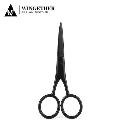 China MR GREEN Supplier Wingether High Quality Cuticle Cuticle In Curved Stainless Steel Eyebrow Scissors Grooming Scissors Kit for sale