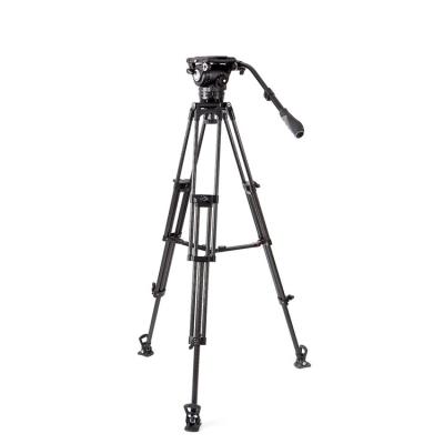 China 2018 Newest Video Camera Professional Solution Multi Head 100mm Aluminum Tripod For ENG Cameras for sale