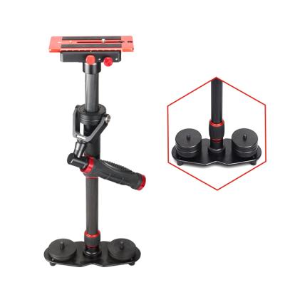 China Carbon Fiber China Factory Direct Lightweight Durable Baseplate Handheld Video DSLR Camera Stabilizer for sale