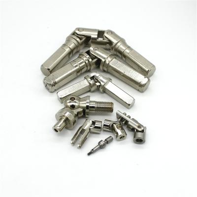 China Joint Situation General Mechanical Connector Cross Pin Type CNC Processing Parts Universal Couplings for sale