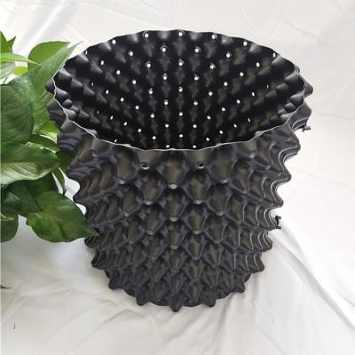 China Breathable Air Root Pot Modern UV HDPE Material Durable 3 Gallon Pot Container For Tree Farm for sale