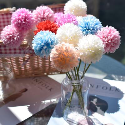 China American Style Surprise Wholesale Price Decor Artificial Flower Dandelion Home Ball Hyacinth Plastic Flower for sale