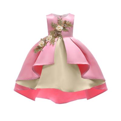 China Girl Princess Flower Dress Kids Lace Wedding Party Bridesmaid Dresses 2948 for sale