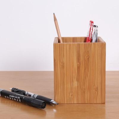 China Beautiful Wooden Pen Desk Wooden Pencil Holder and Pen Holder for sale