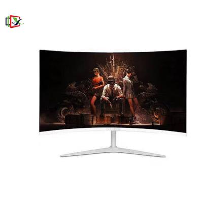 China Curved Curved LCD Screen PC Monitor 75Hz for sale