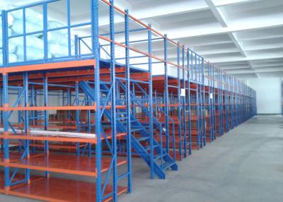 China Multi Shelf Durable Conventional Industrial Mezzanine Floor System / High Density Mezzanine Pallet Racking for sale