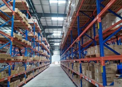 China Cold Roll Steel Pallet Storage  Racks System C02 Welded / Secured By 2 Safety Pins for sale